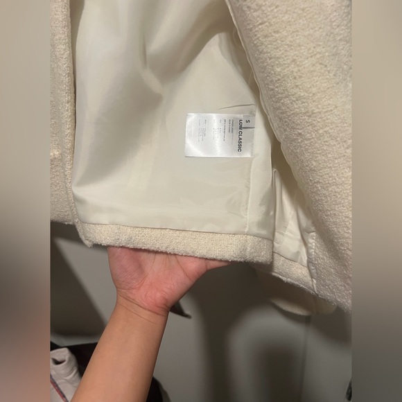 W Concept Low Classic Wool Tweed Jacket with Gold Buttons - Picture 11 of 11